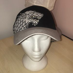 Game Of Thrones House of Stark Black Baseball Cap